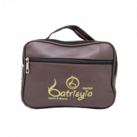 Batrisyia Tas Kosmetik Coklat Tua