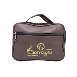 Batrisyia Tas Kosmetik Coklat Tua
