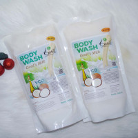 Batris Body Wash Goat's Milk with VCO (Refill) 1000ml