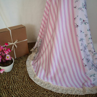 Batrisyia Mukena Sleting Garis Pink