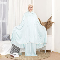 Batrisyia Mukena Sleting Baby Blue
