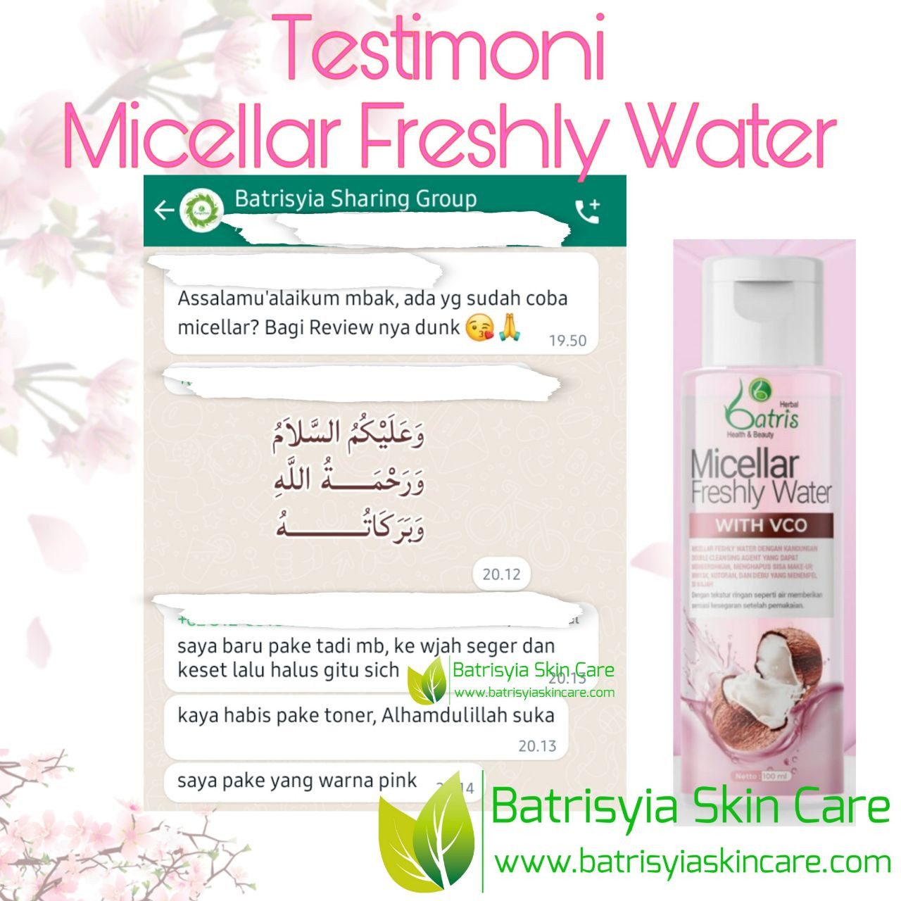Micellar Freshly Water
