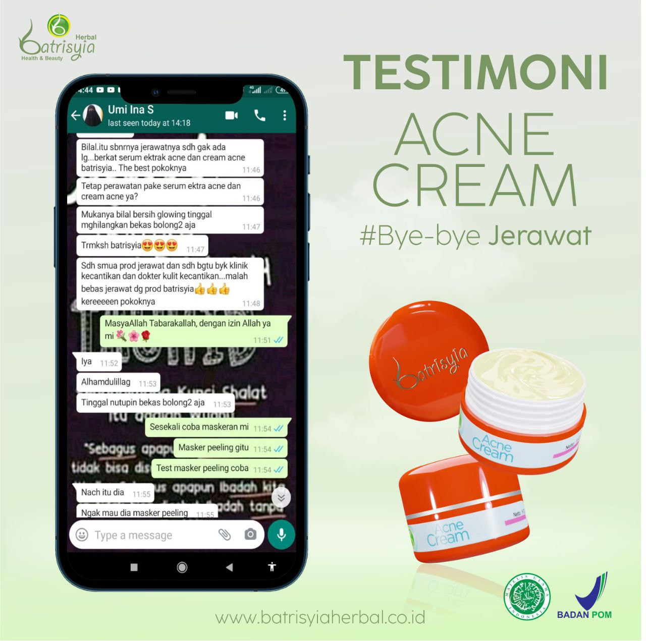 Batrisyia Acne Cream