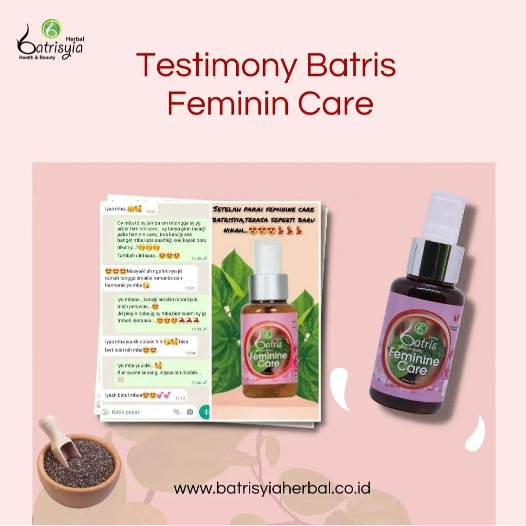 Testimoni Batris Feminine Care