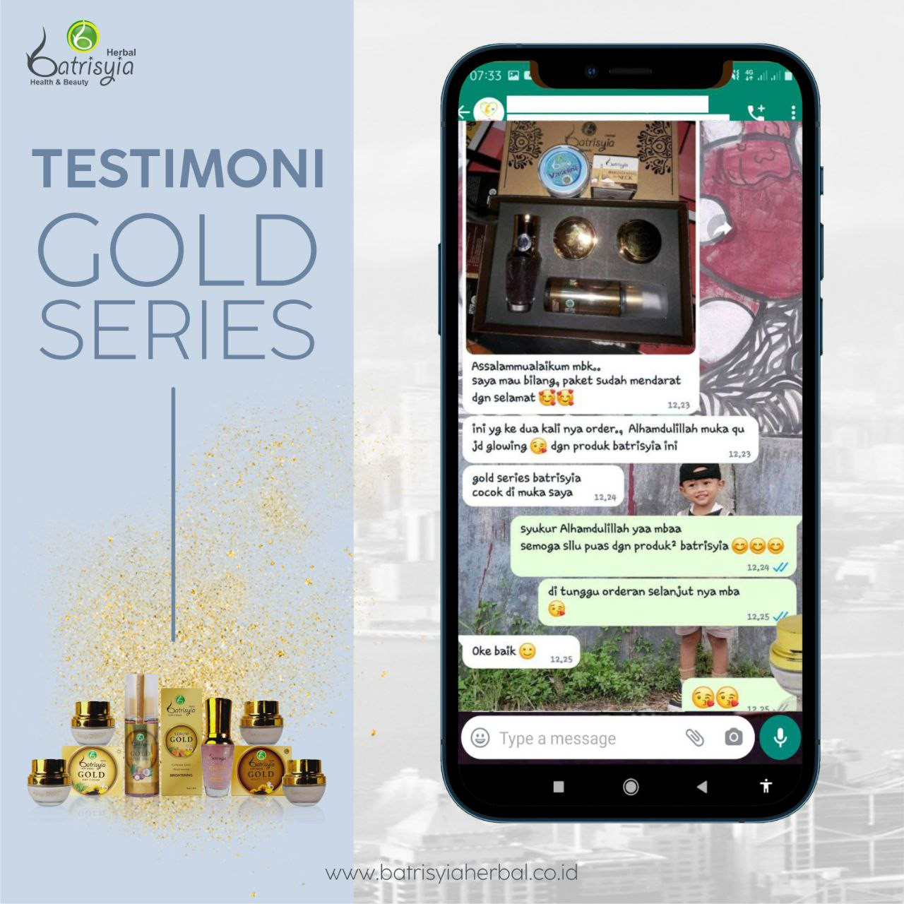 Testimoni Gold Series