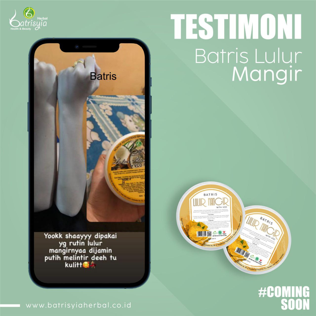 Testimoni Batris Lulur Mangir