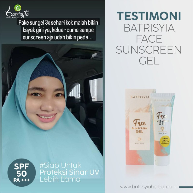 Testimoni Sunscreen Gel