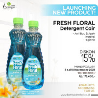 [Batrisyia X XTREME] Fresh Floral Detergent Cair 450ml (Paket 1 Lusin)
